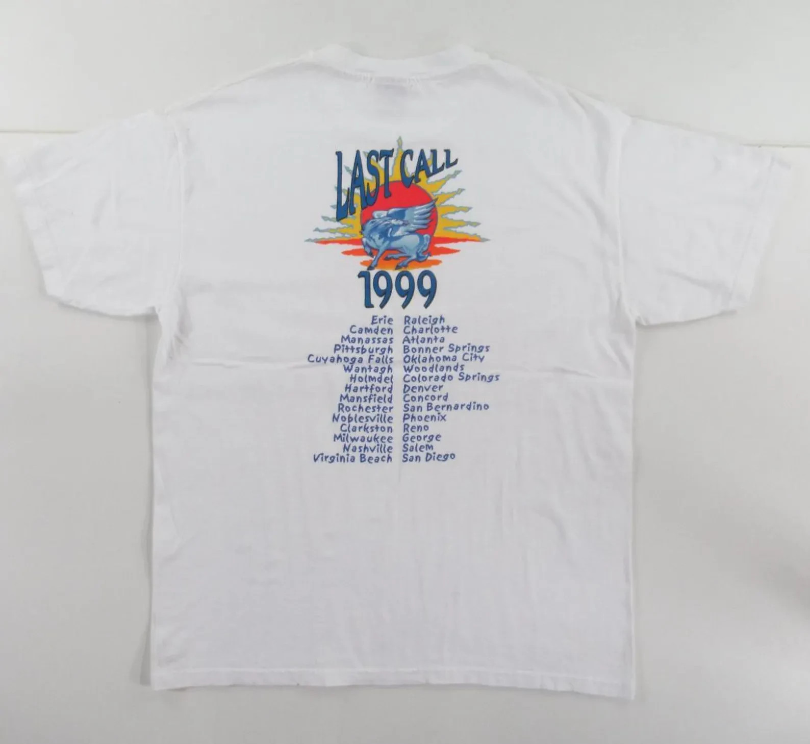 Steve Miller Band Last Call 1999 T Shirt – Size L