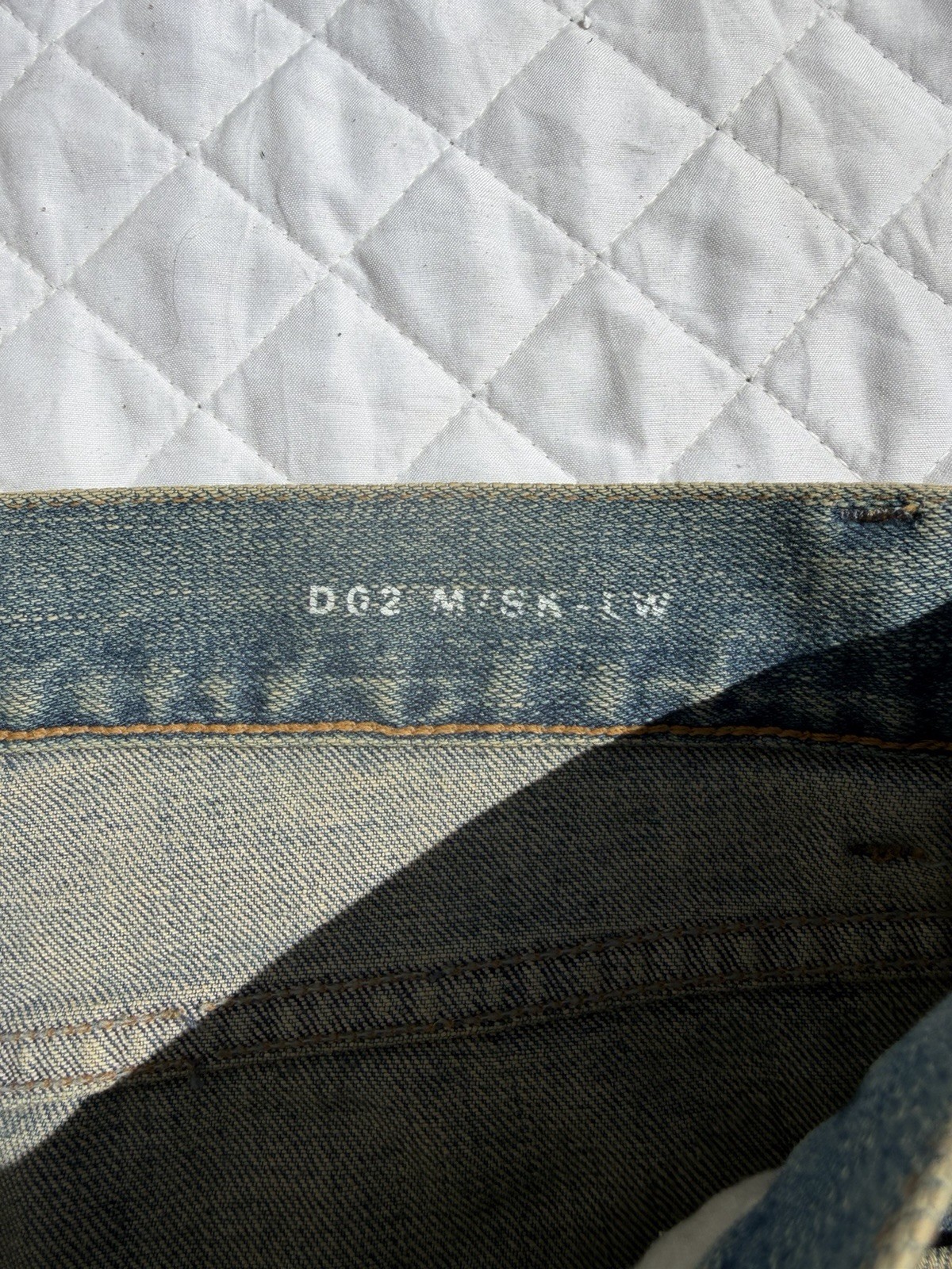 SAINT LAURENT Paris D02 Mens 2014 Hedi Slimane Crash Denim Skinny Jeans 31×34