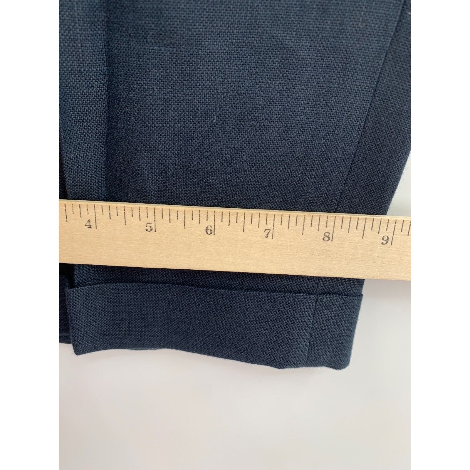 Brooks Brothers Pants 40×30 Blue Baird Mcnutt Linen Madison Pleated Cuff NEW