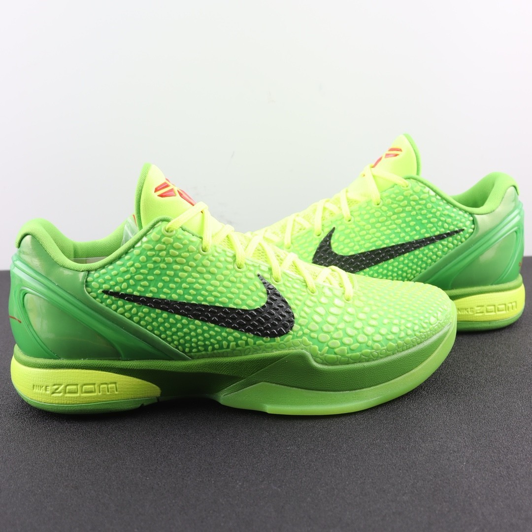 Nike Zoom Kobe 6 Protro “Grinch” CW2190-300 Men’s Basketball Shoes Green Grinch