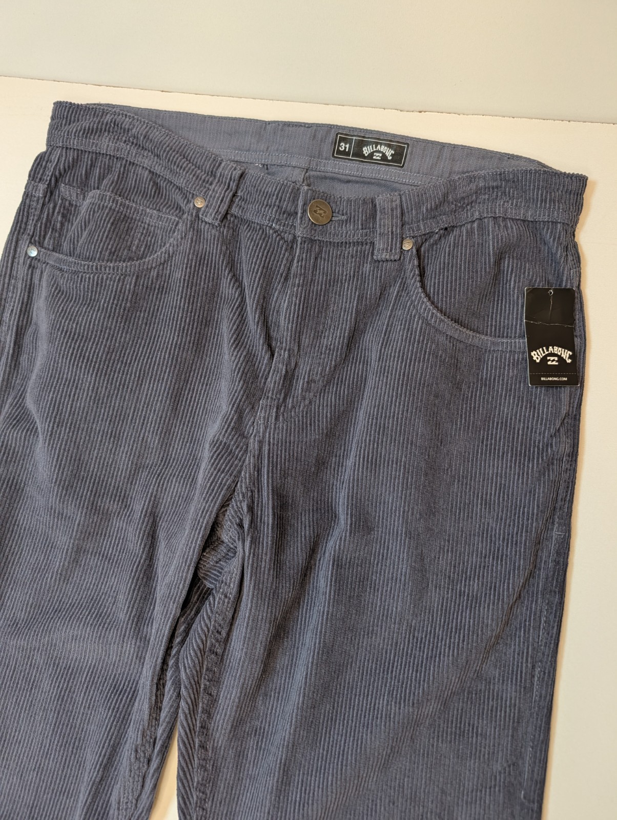 Billabong Corduroy Navy Pants 31