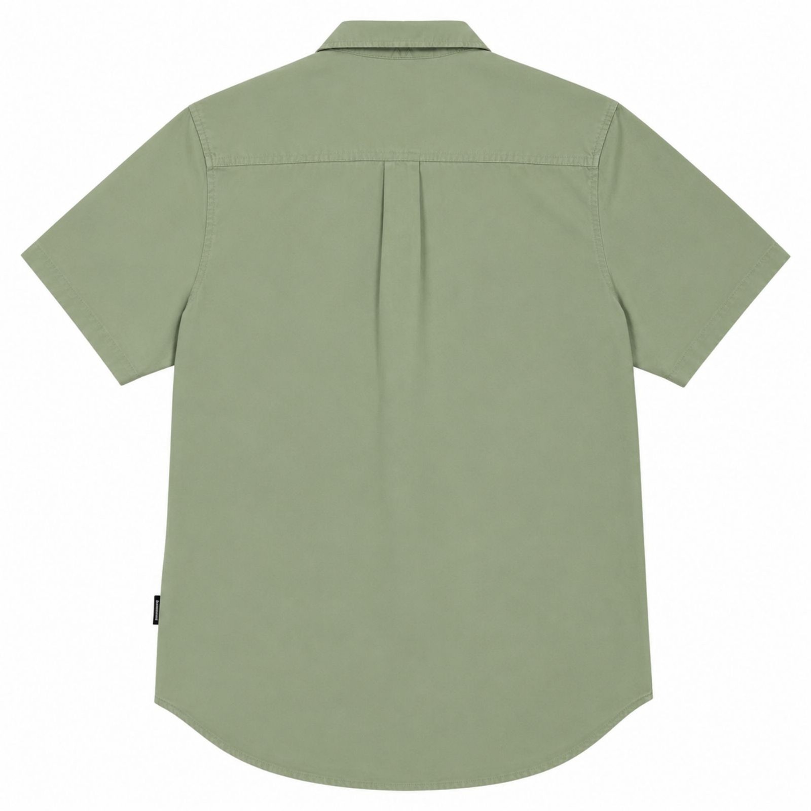 Eddie Bauer Womens Medium Sage Green Button Up Shirt Short Sleeve Outdoor Hiking