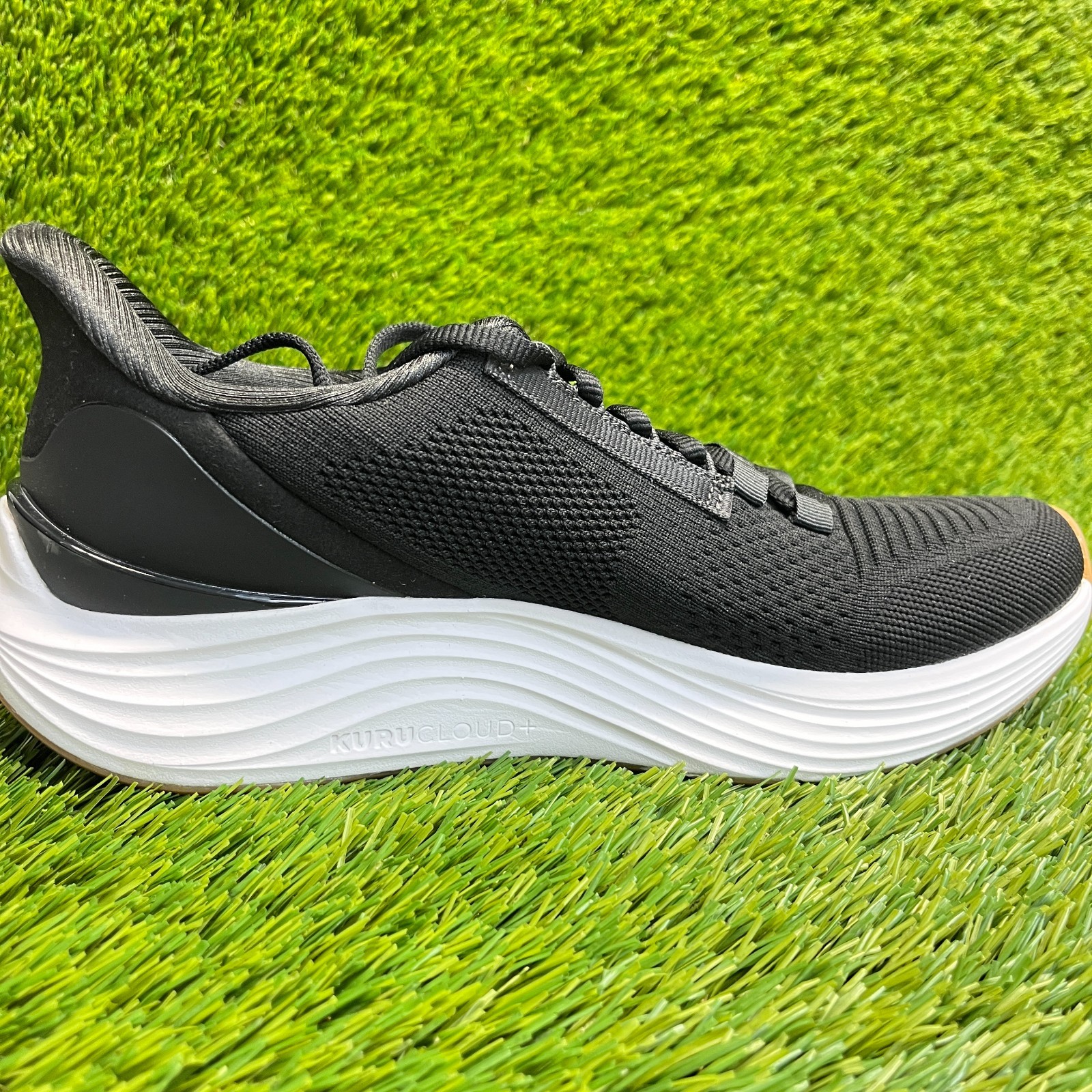 Kuru Atom 2 Womens Size 9 Black White Athletic Running Walking Shoes Sneakers
