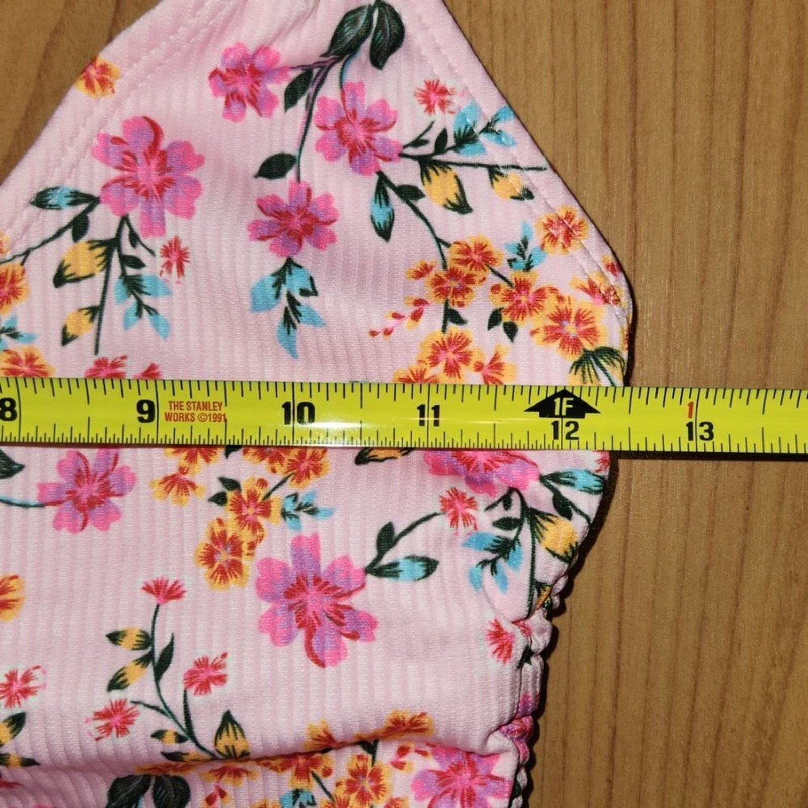 No Boundaries Floral 1 Piece Swimsuit Size 3-5 Small