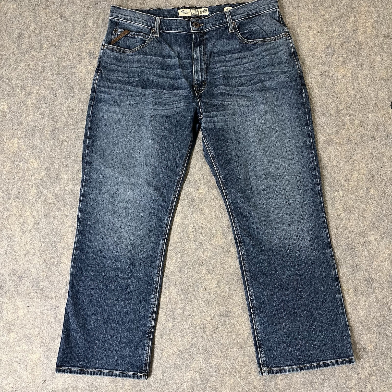 Ariat M4 Relaxed Bootcut Jeans Mens 40×30 Cowboy Western