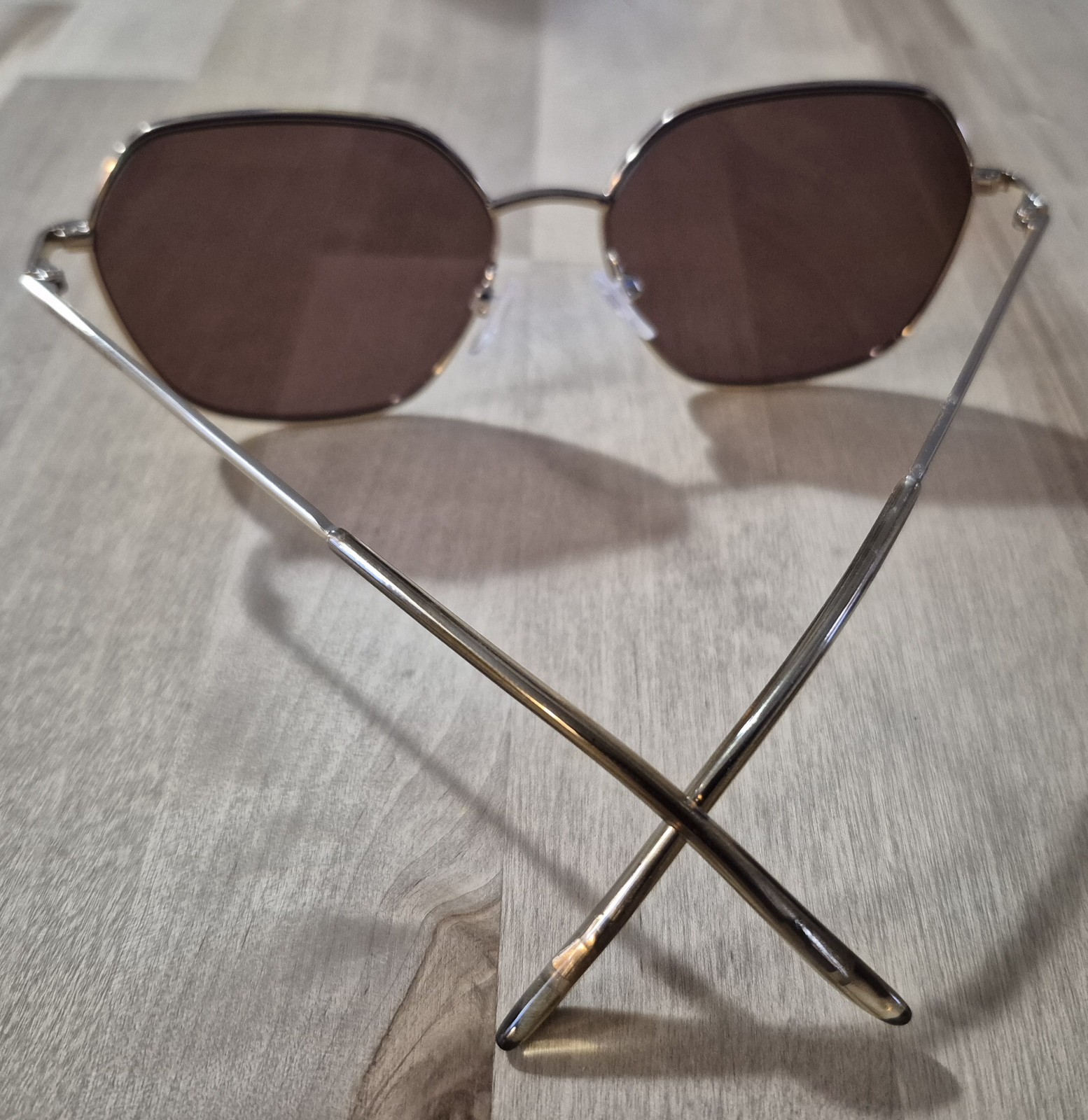 Draper James RSVP, DJ9027 710 Gold Square Style Men’s Sunglasses T4-B4