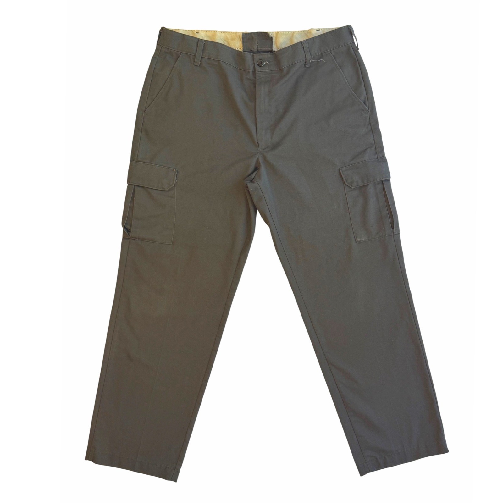 2 PACK – Red Kap Mens Charcoal Grey Industrial Cargo Work Pants PT88CH 40×34