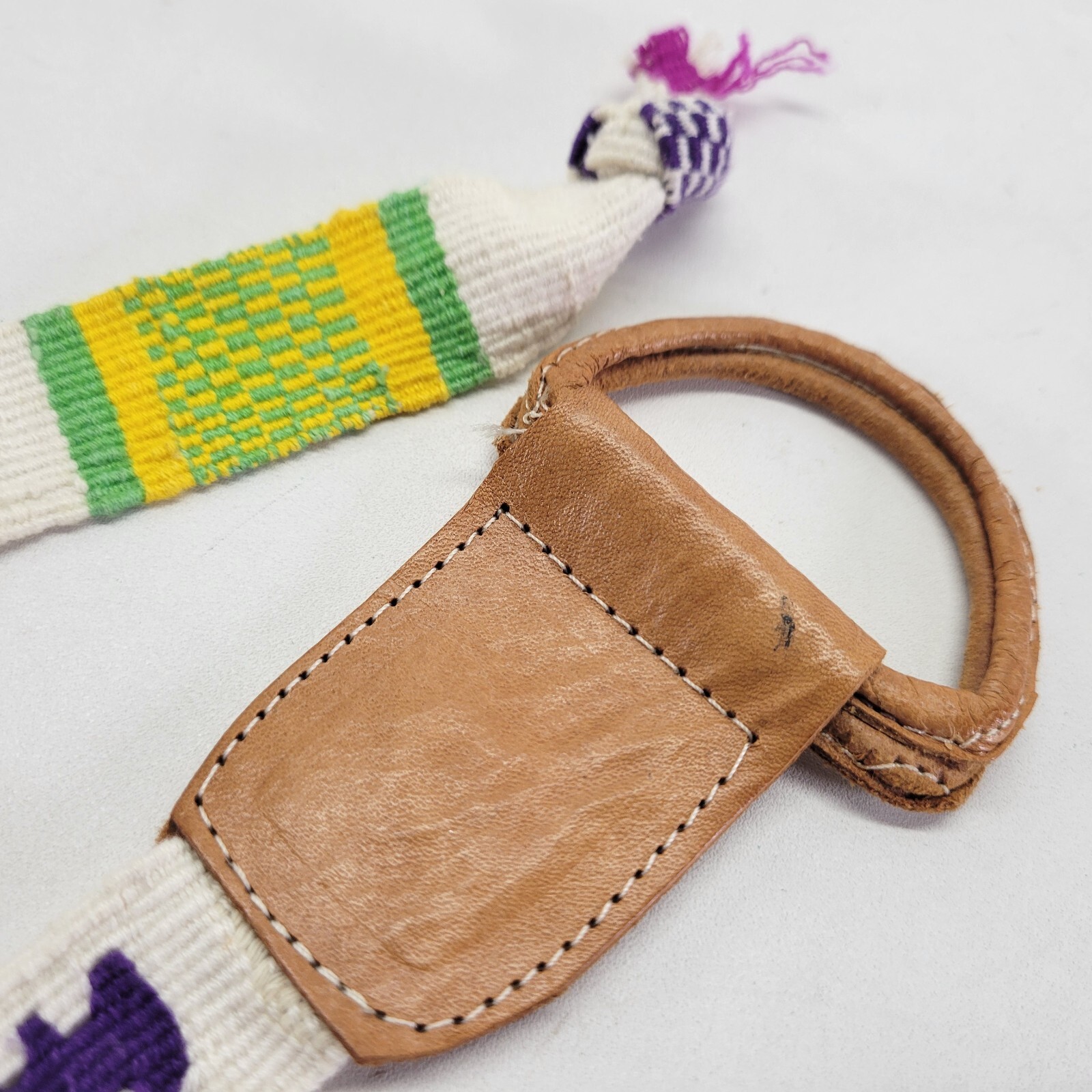 D Ring Tapestry Belt 30 32 34 Woven Cinch