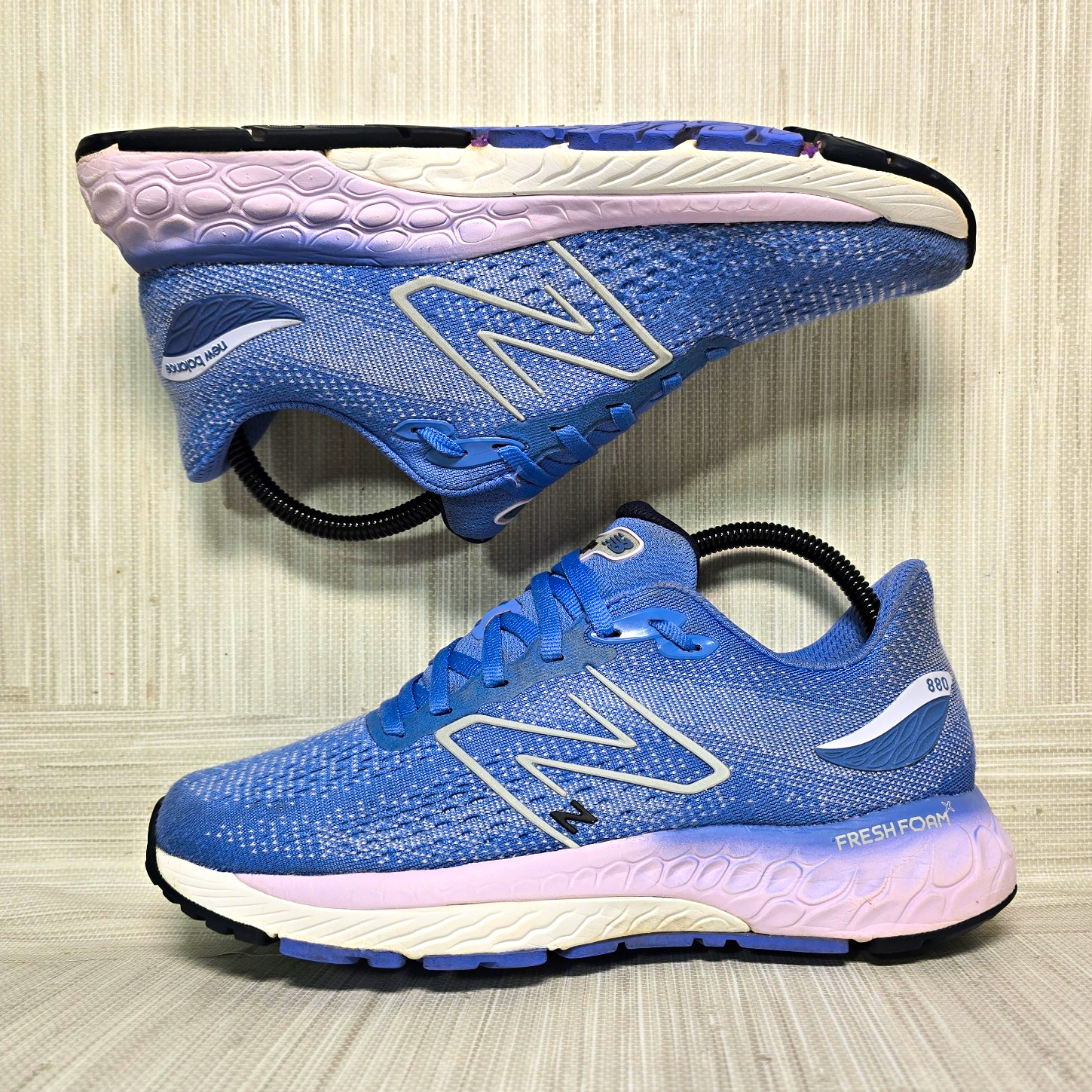 New Balance 880 Fresh Foam Men’s Lace-Up Low Top Running Sneakers Blue/Purple