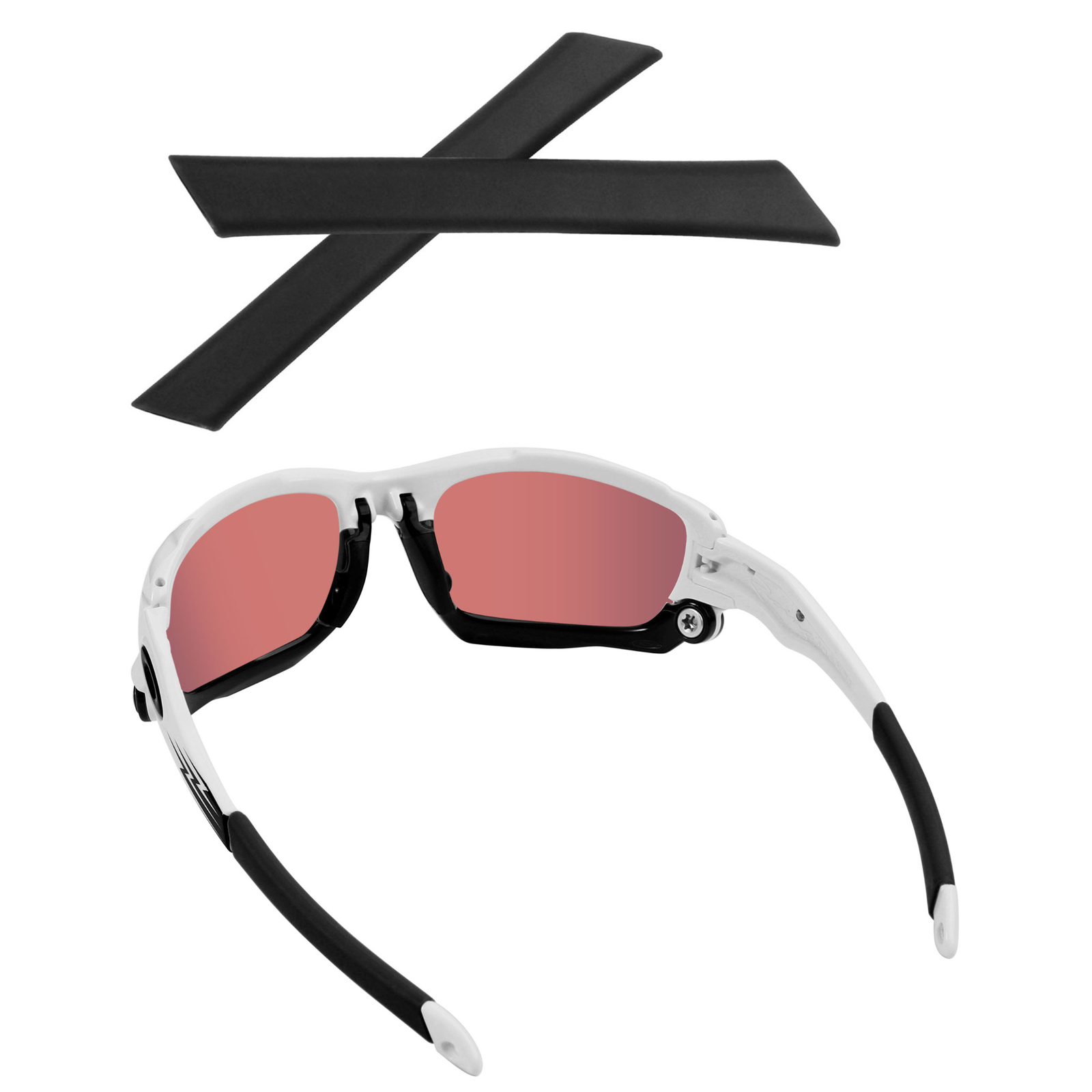 Replacement Earsocks Temple Sleeve Arms for Oakley Split Jacket OO9099 Sunglass