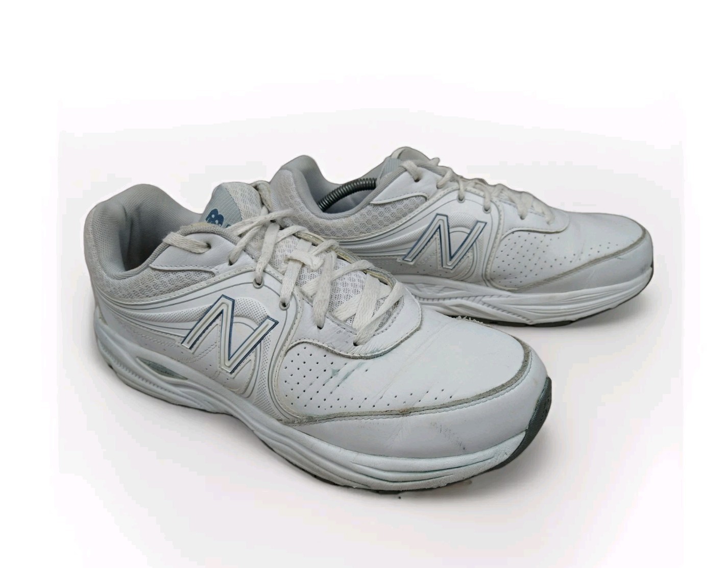 New Balance 840 Mens 11 White Leather Casual Walking Sneakers Shoes MW840WT