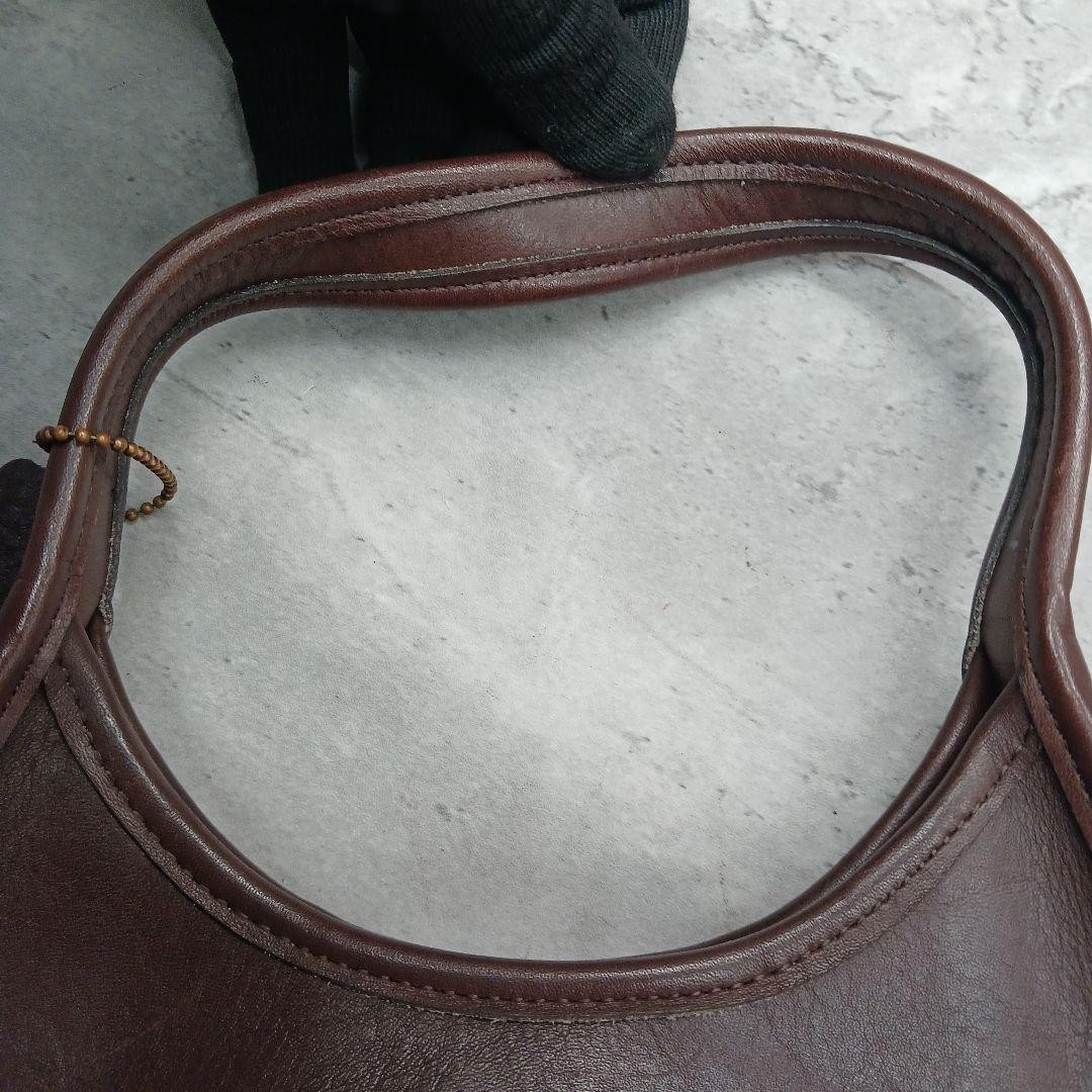 Old Coach Ergo Shoulder Bag 9027 Leather Brown