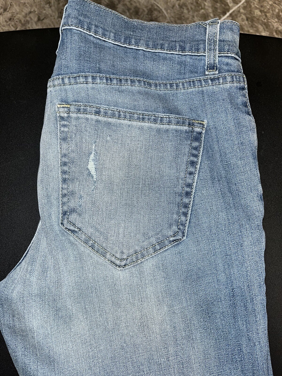 Urban Pipeline Skinny Jeans Teens Size 29 x 30 Blue Cotton Slim Fit Ripped