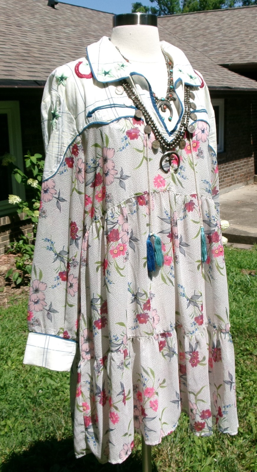 Super Cute Double D Ranch Cassidy Dress with Slip NWT Minor Flaw Size Medium