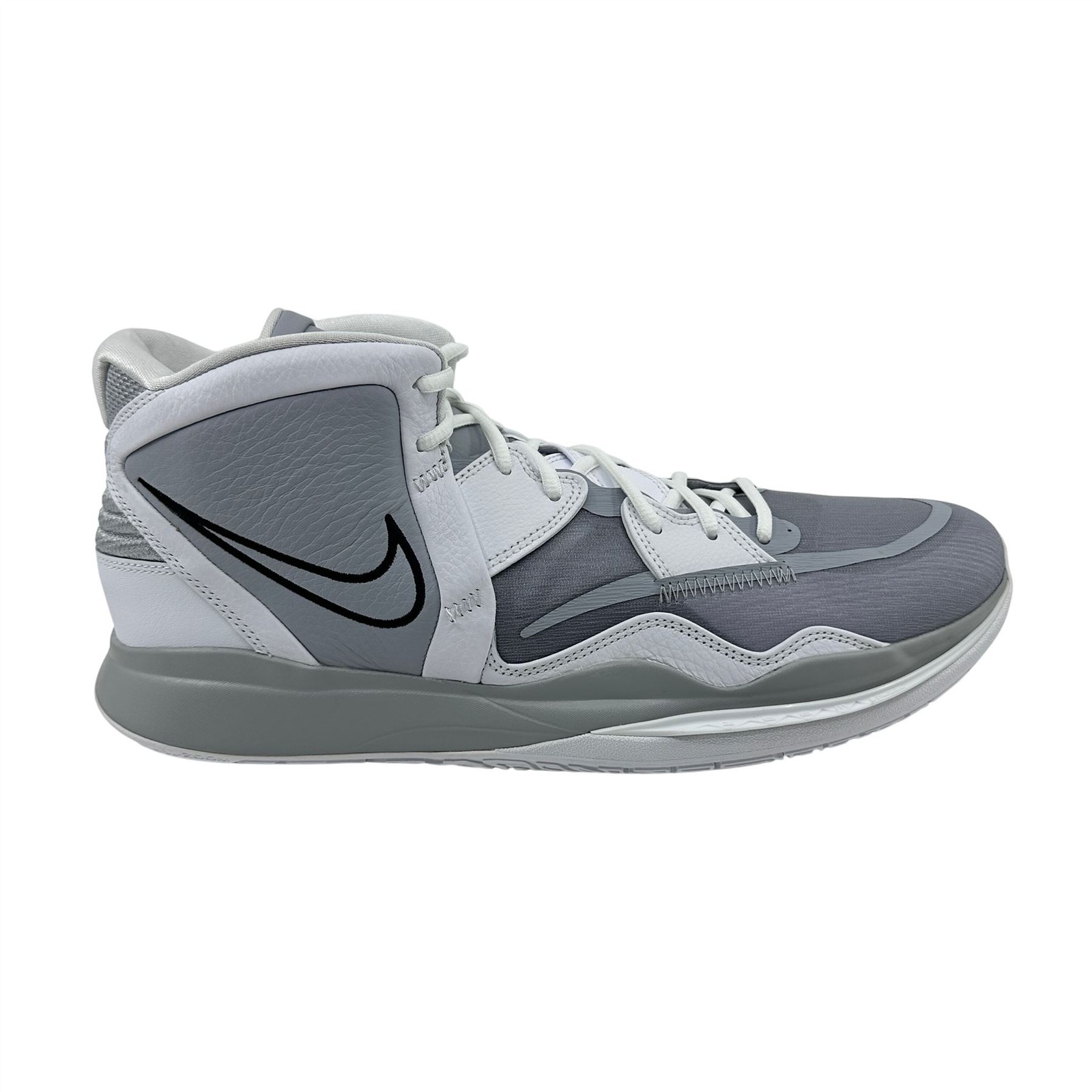 Nike Kyrie Infinity TB Promo Wolf Grey Black White Mens Size 15 Sneaker