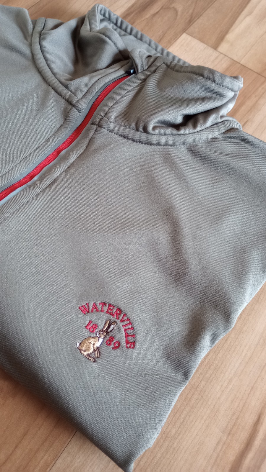 Abacus 1/4 Zip Tech Pullover Shirt Waterville Country Club 1888 Sz MEDIUM Golf