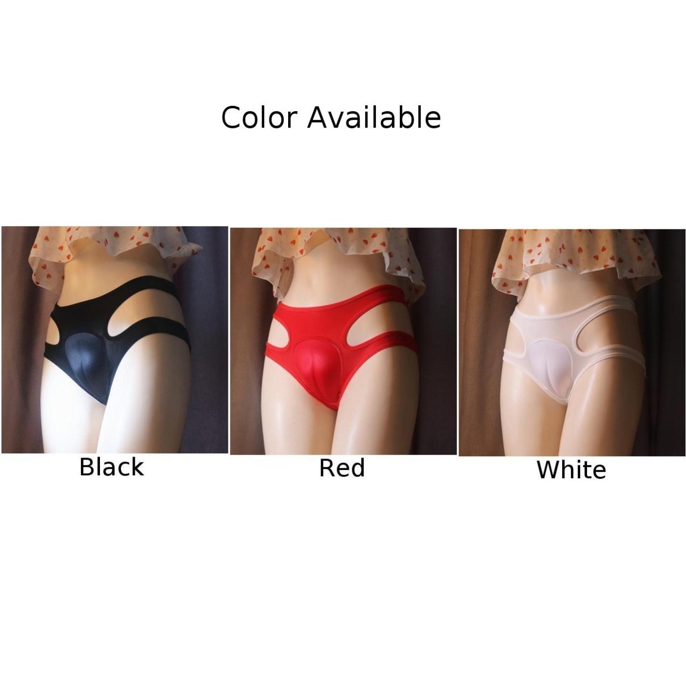 Men’s Trans Gender Shaping Panties Hiding Gaff Underwear Crossdress Briefs
