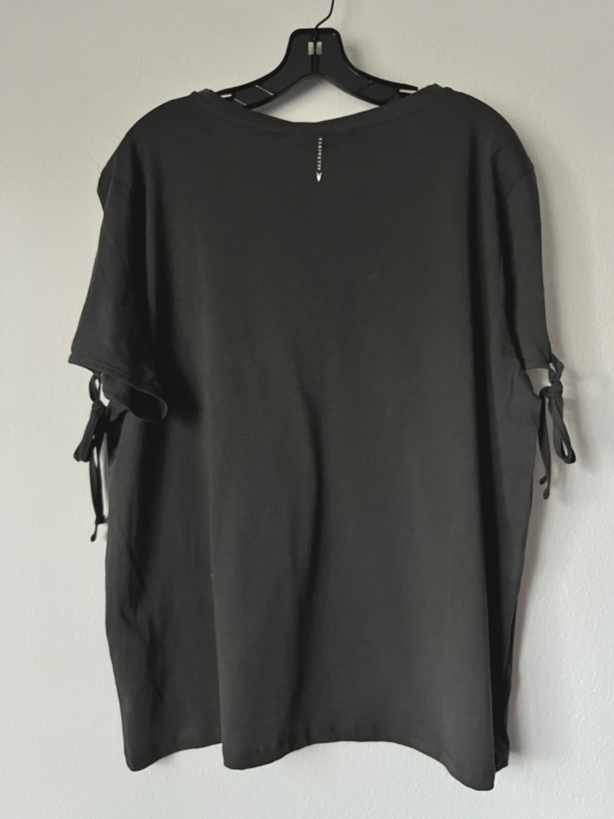 NWT Cotton AllSaints Short Cold Shoulder Sleeve T-Shirt Sz S, L
