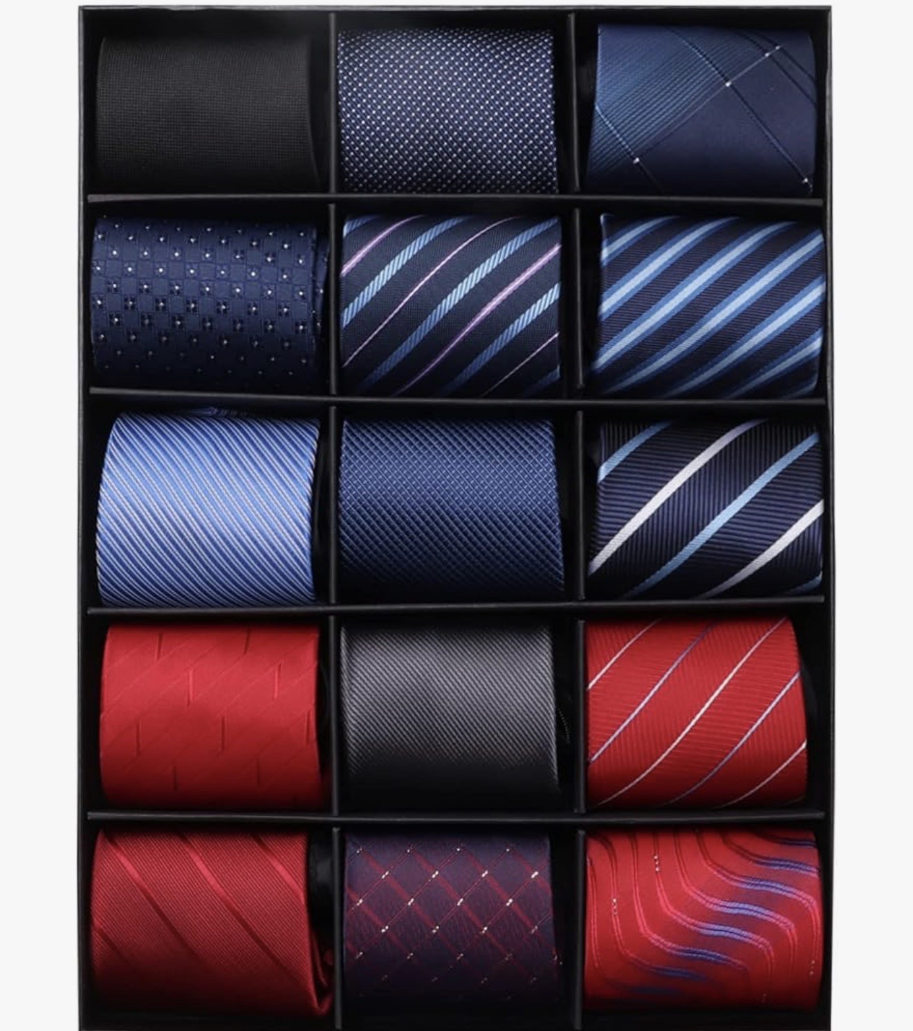 Weishang Lot Of 4 PCs Classic……ie Woven JACQUARD Neck Ties.