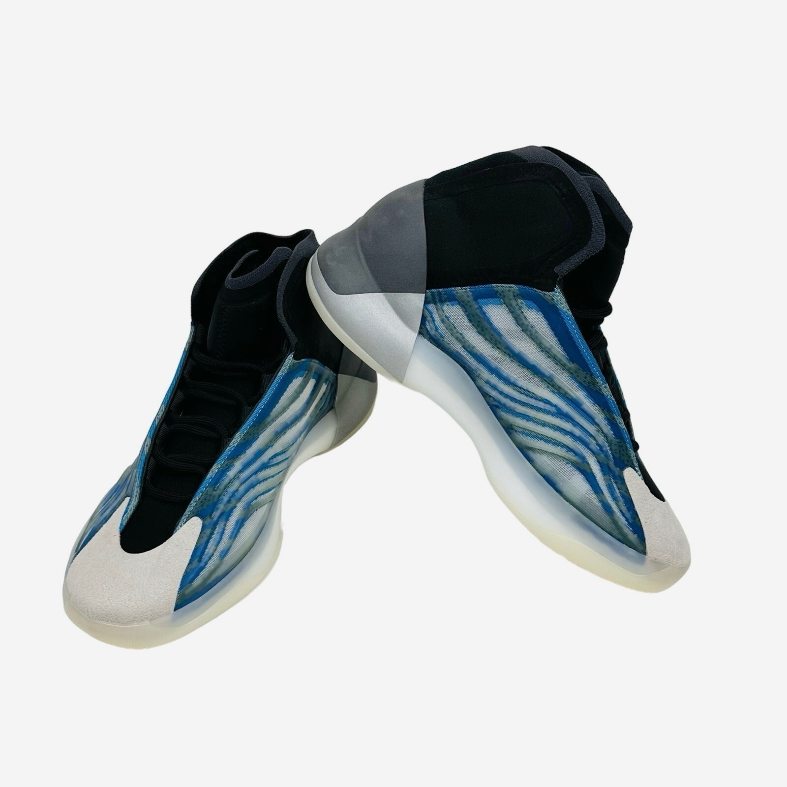 Adidas Yeezy Quantum Basketball Frozen Blue Men Size 9.5