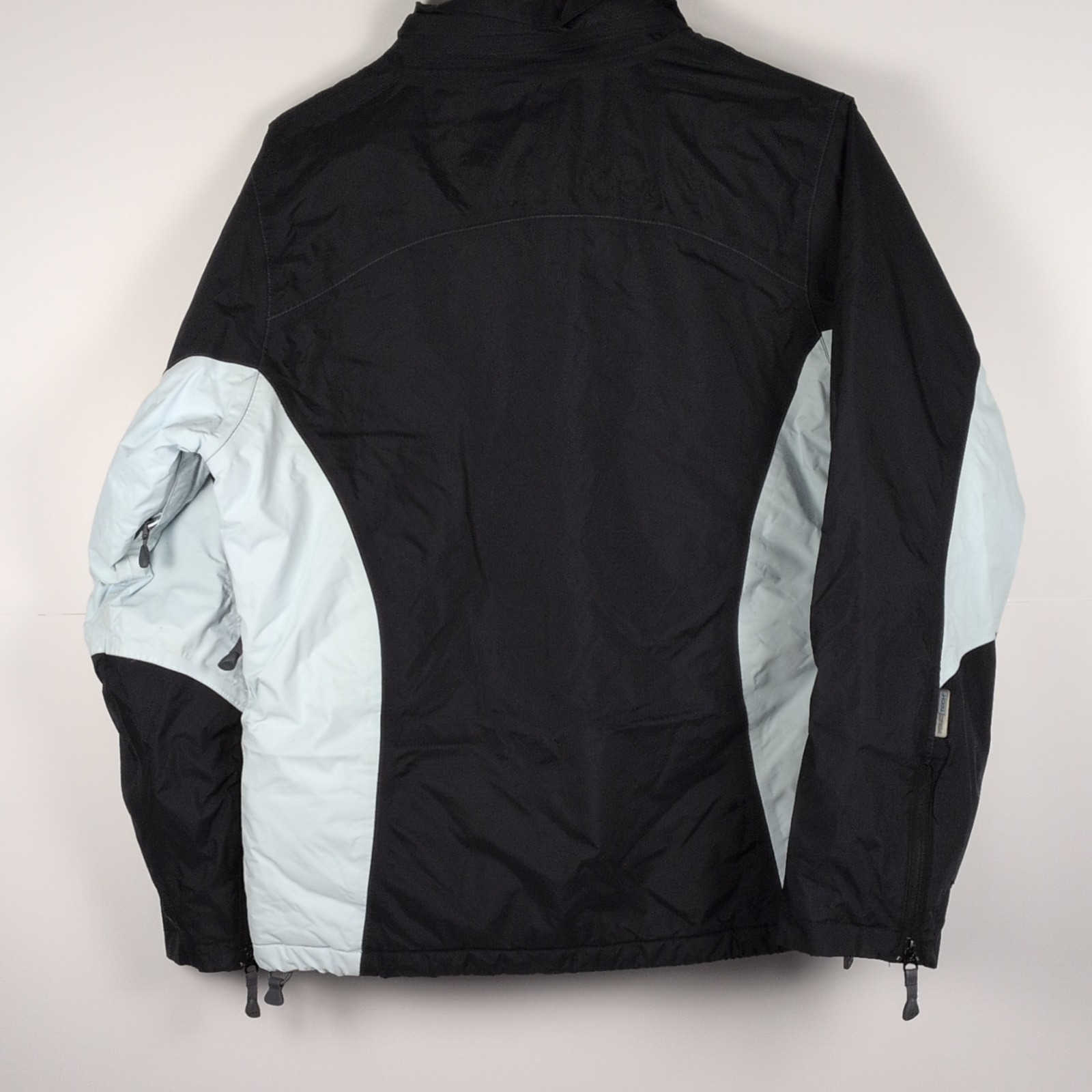 Helly Hansen Helly Tech Men’s Colorblock Jacket Black/Blue Full Zip Pockets M
