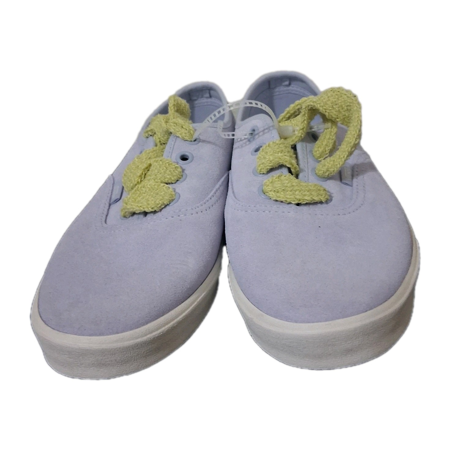 VANS Authentic Lowpro Fat Lace Lime Sherbet Suede Men 5.5/Women 7 NEW