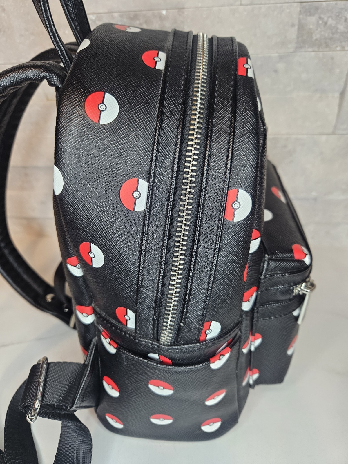 Loungefly Pokémon Poke Ball All Over Mini Backpack Bag Anime 90’s