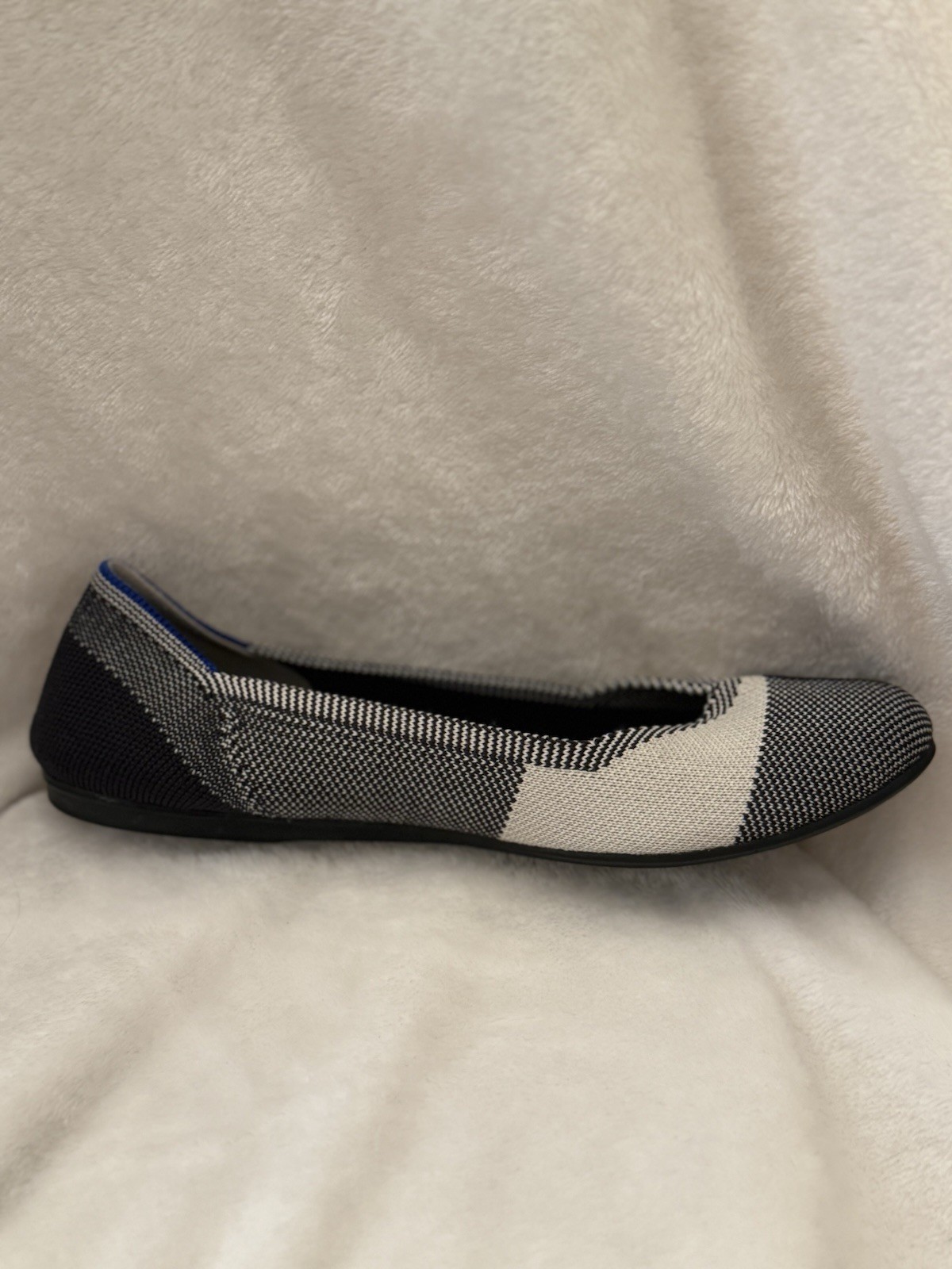 Rothy’s Women’s Ballet Flats Colorblock Knit Cap Toe Slip On US 7