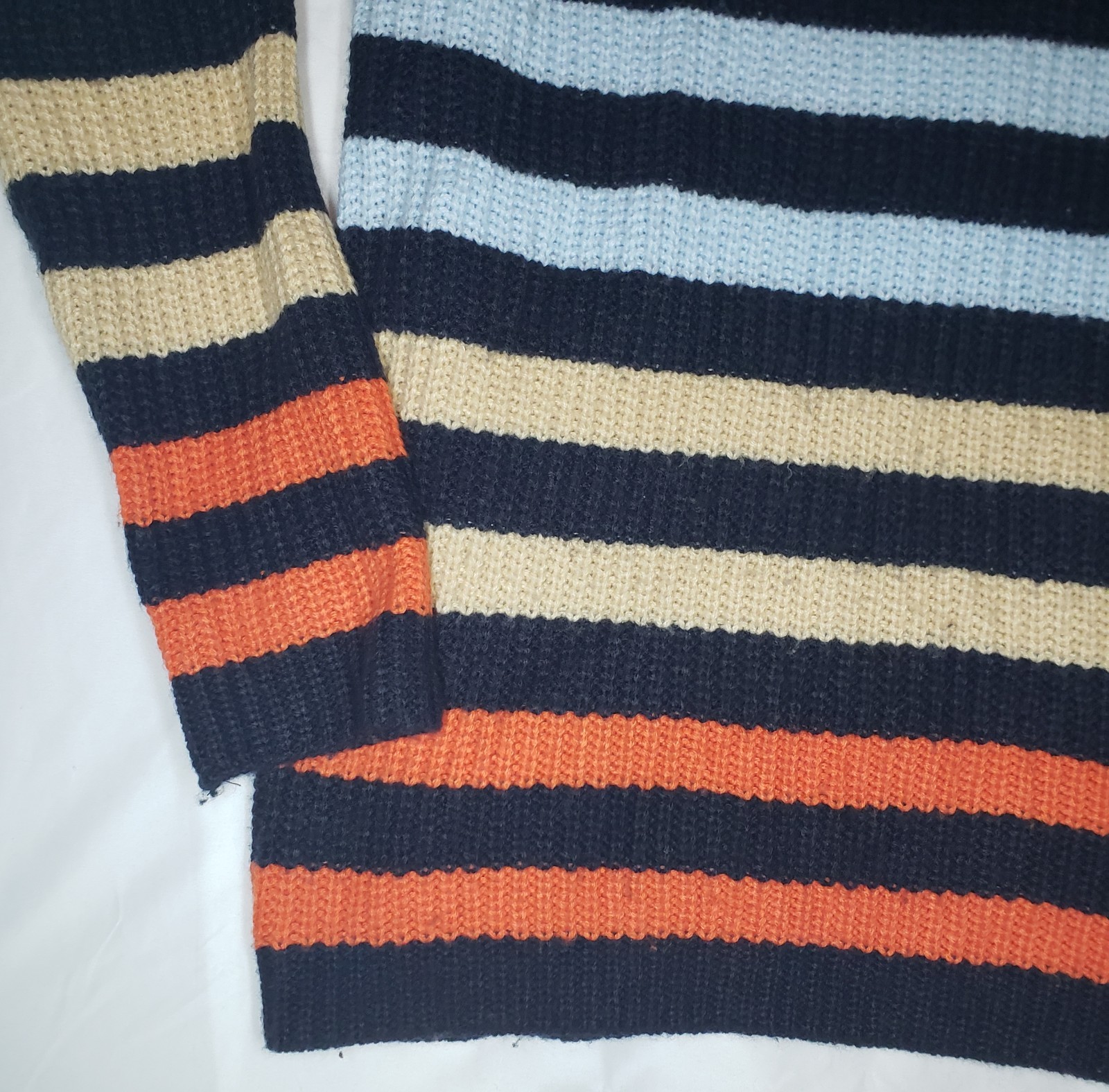 Kirundo Striped Knit Sweater Womens Size Small Crew Neck Pullover Long Sleeve