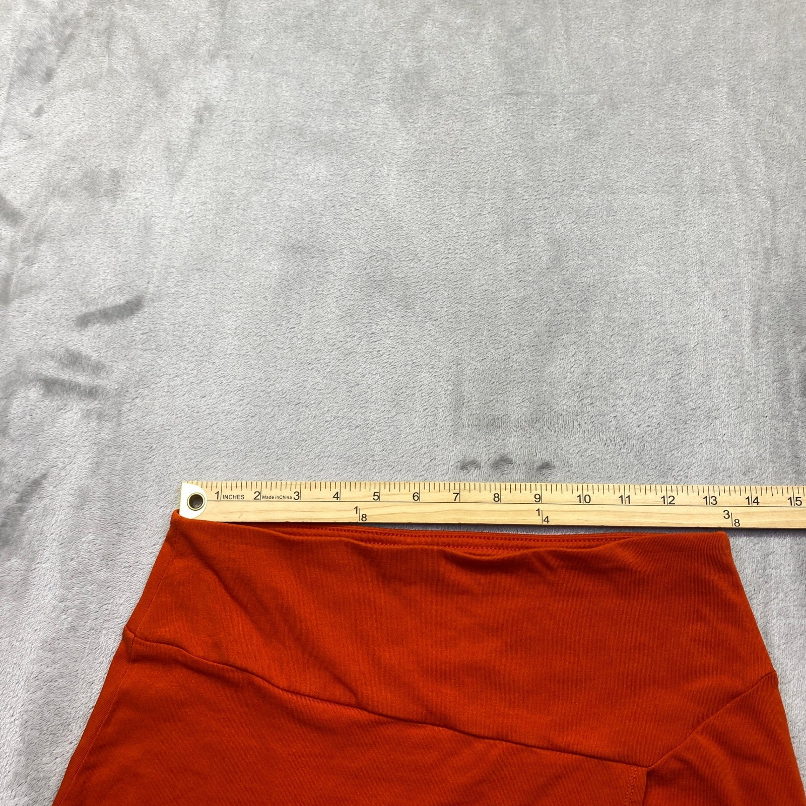 Patagonia Vitaliti Skirt 58435 Womens XS Orange A-Line Faux Wrap Fits 26.5″
