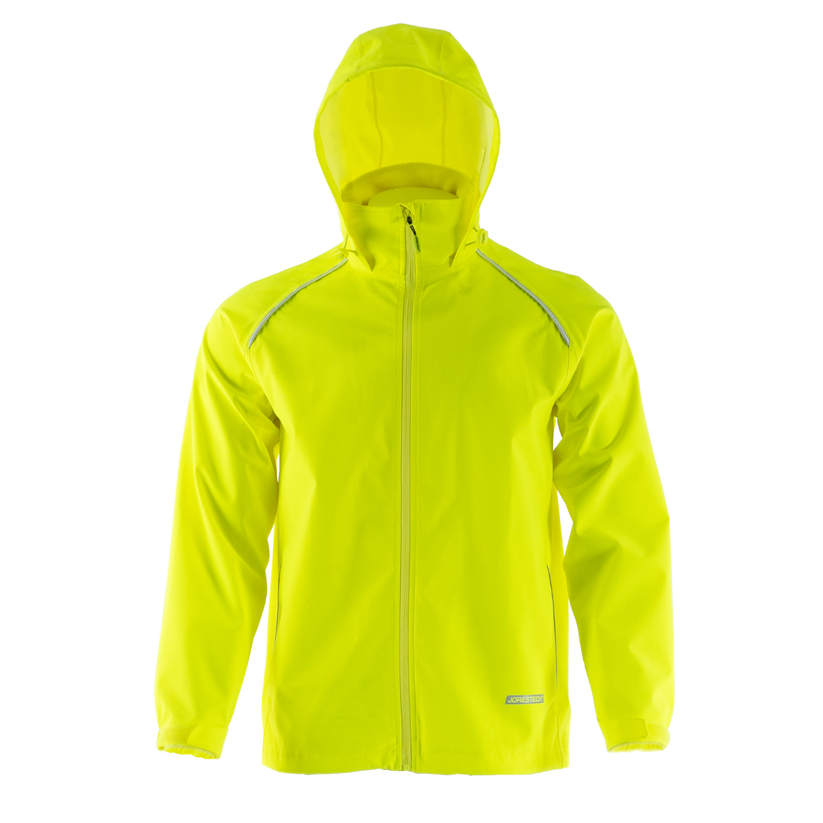 Hi-Vis Rip Stop Safety Jacket with Reflective Strips by JORESTECH