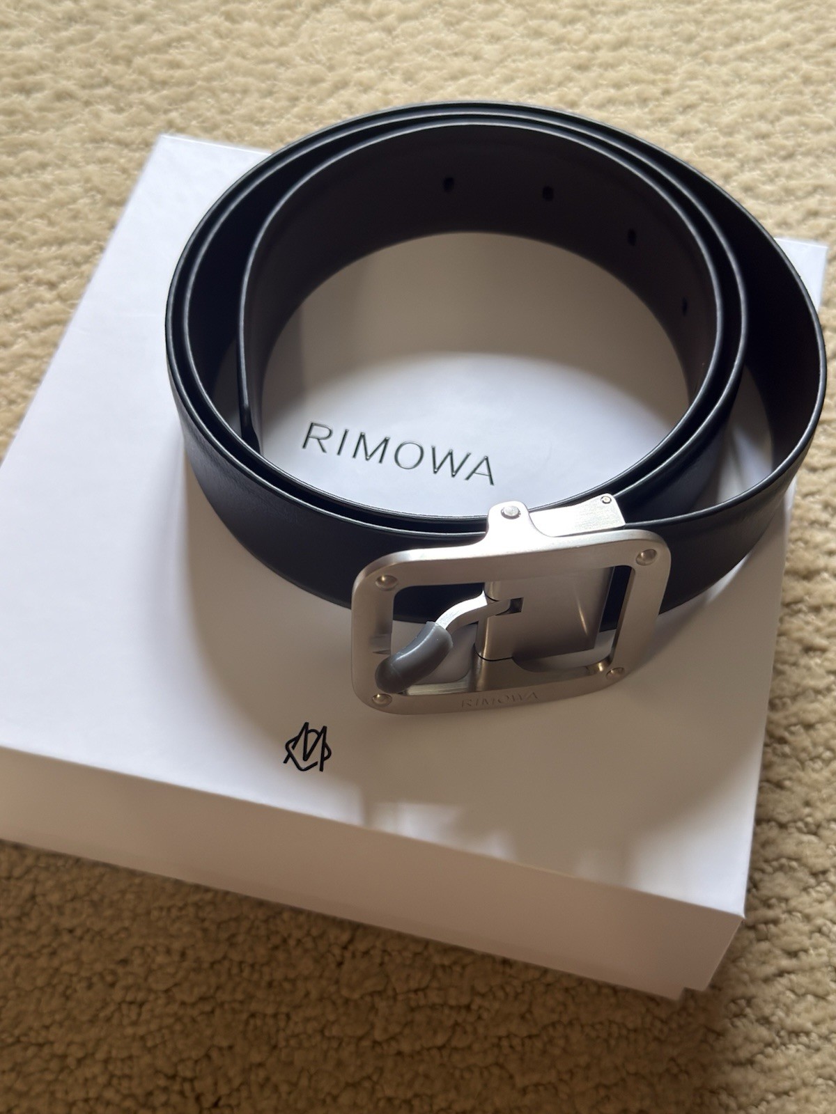 NWT Rimowa Reversible Leather Belt