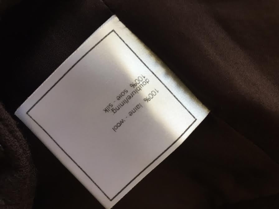 CHANEL FOR BERGDOORF GOODMAN SUIT PANTS/SLACKS Sz EU 36, US 4 / 6