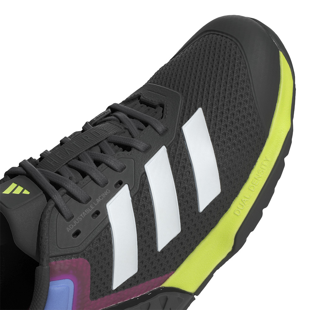 adidas Dropset 3 Training Wide Mens Black Sneakers Athletic Shoes JR1667