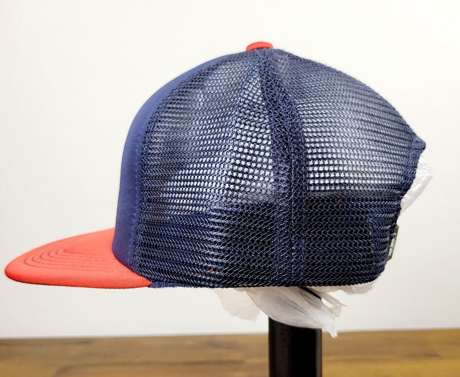 Howler Bros Mesh Foam Polyester SnapBack Hat Heed The Call Blue Wide Brim Cap