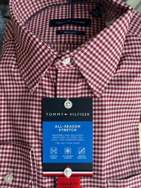 Tommy Hilfiger Men’s All-Season Stretch Dress Shirt
