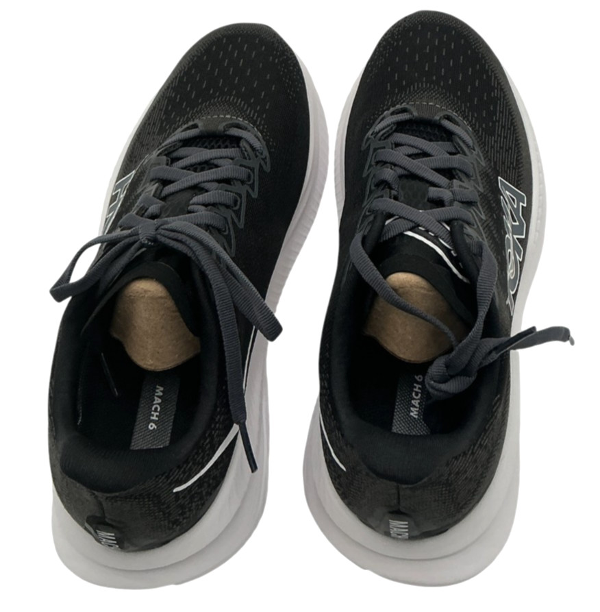 Hoka Mach 6 Women’s Size 7.5 D (Wide) Black/White Running Shoes