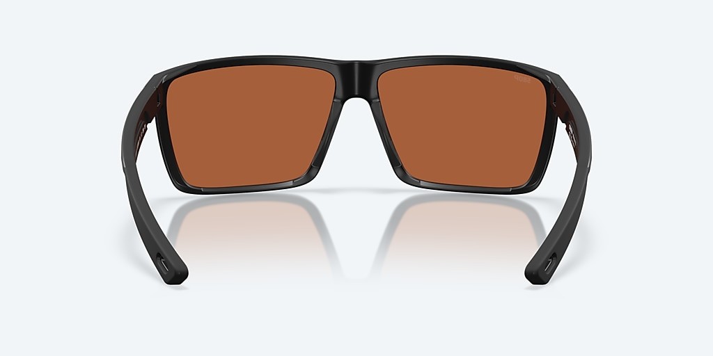 Costa Del Mar Rincon II Matte Black/Green Mirror 580P Polarized 64 mm Sunglasses