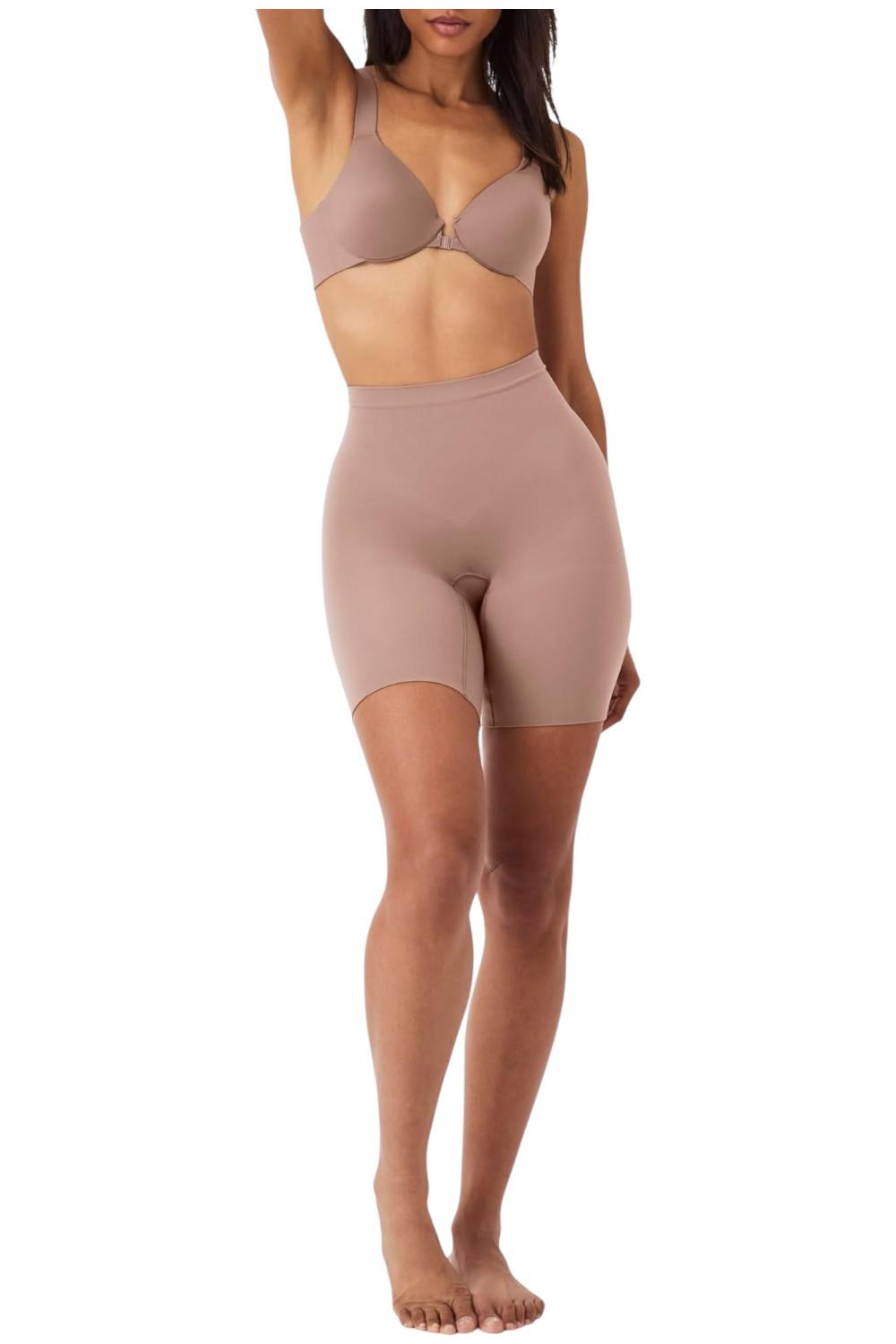 Spanx Women’s Power Shorts Body Shaper Cafe Au Lait