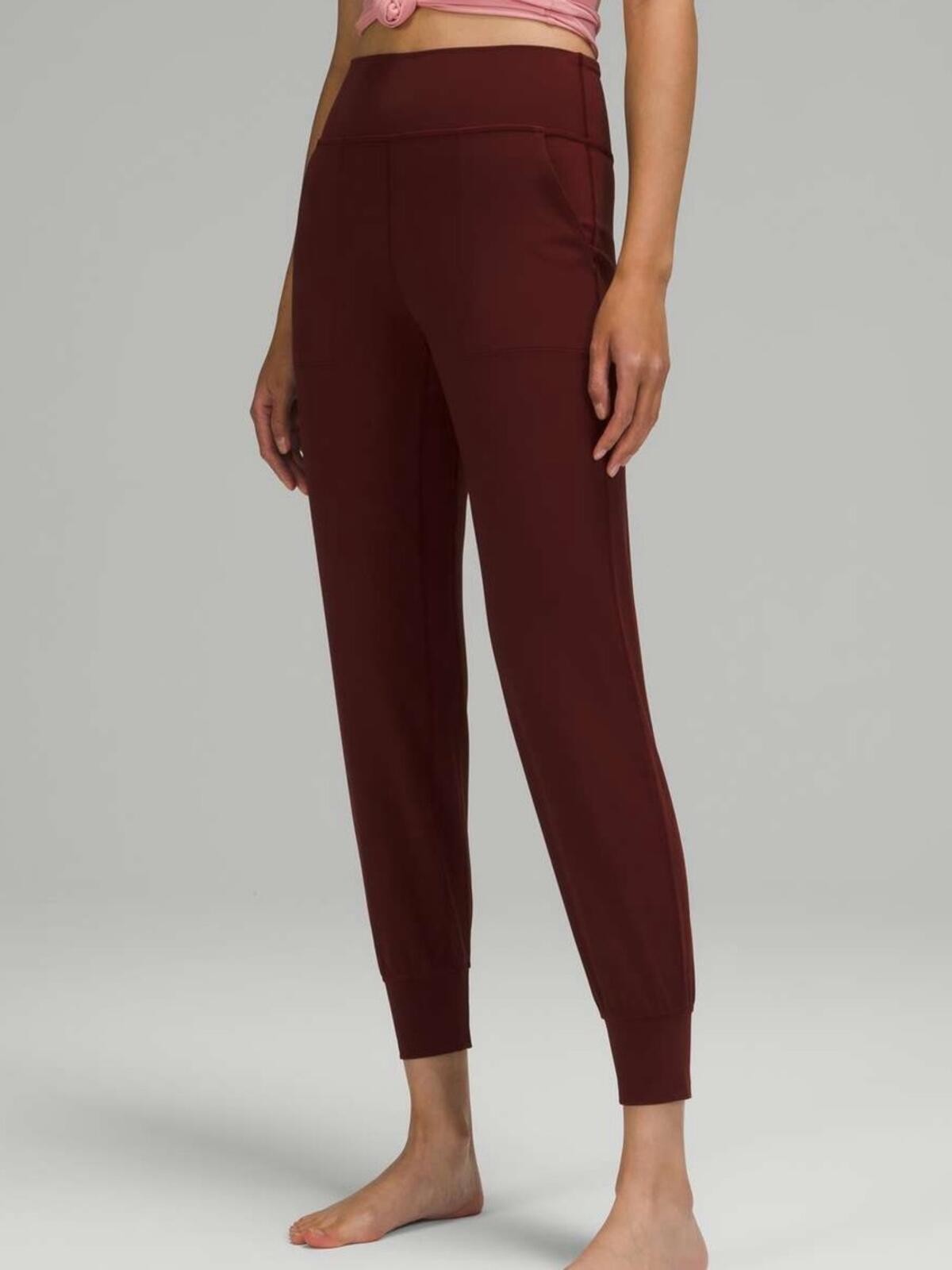 NWT Lululemon Align Jogger 28″ Women’s size 2 in Red Merlot