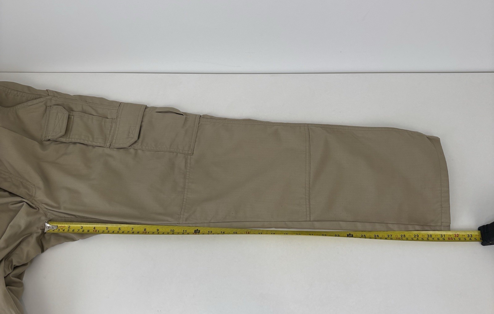 5.11 Tactical Cargo Trousers Utility Pants Beige Size 32 X 32 Mens