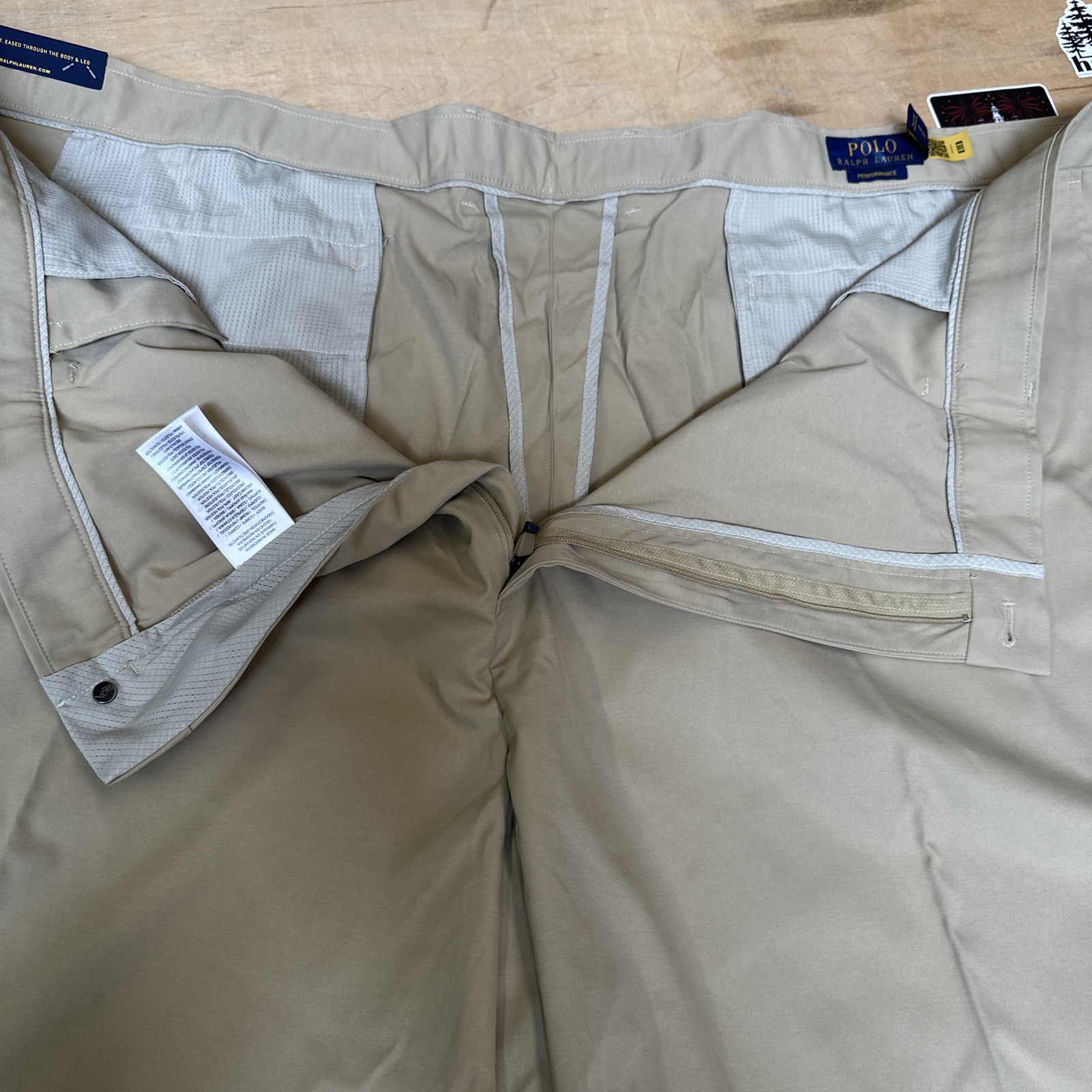 Polo Ralph Lauren Classic Stretch Chino Shorts BIG & TALL Khaki NWT MSRP $98