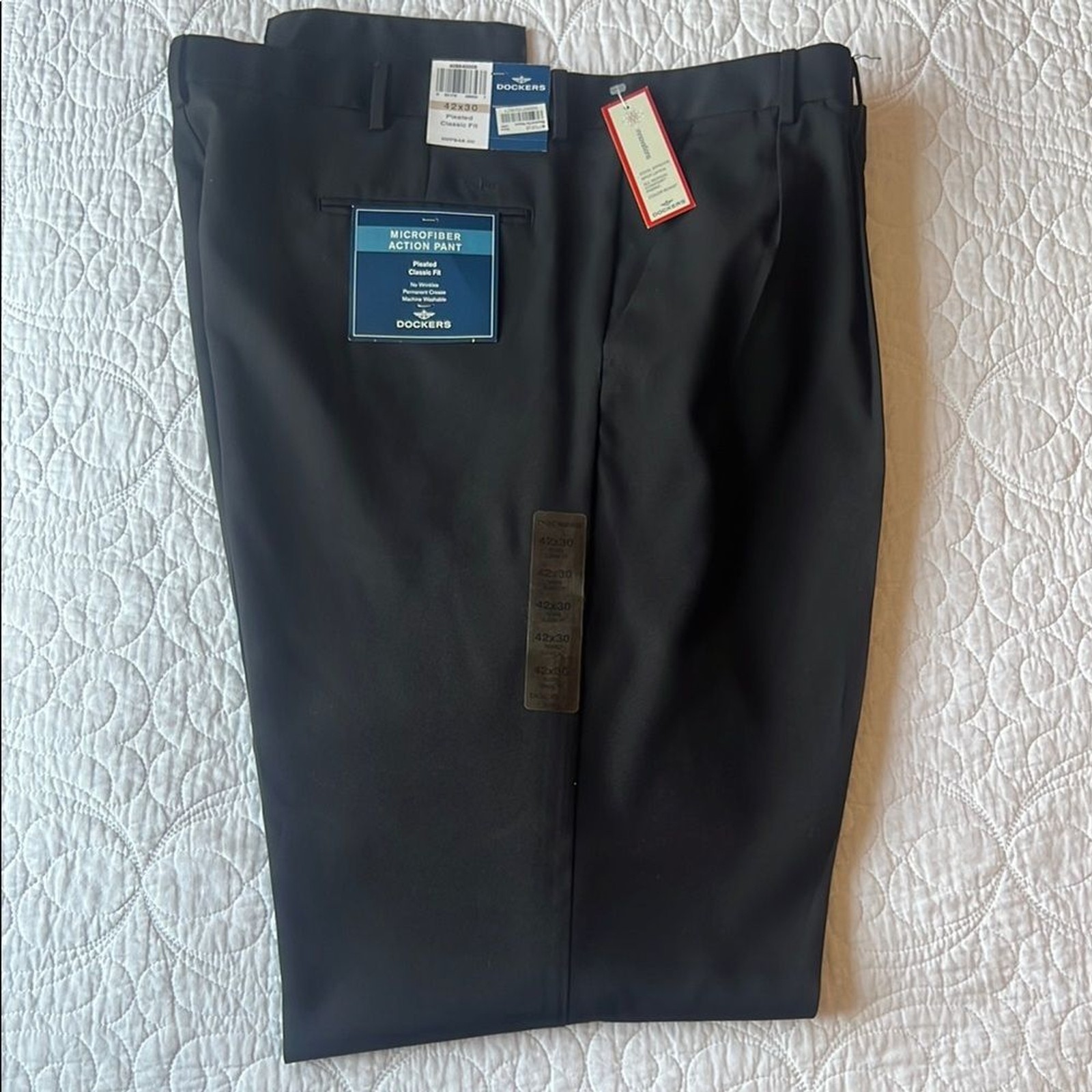Dockers Charcoal Formal Trousers