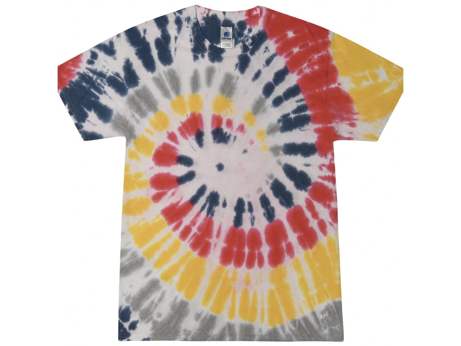 Pick a Multi-color Rainbow Tie Dye T-Shirts 100% Cotton Kids & Adults