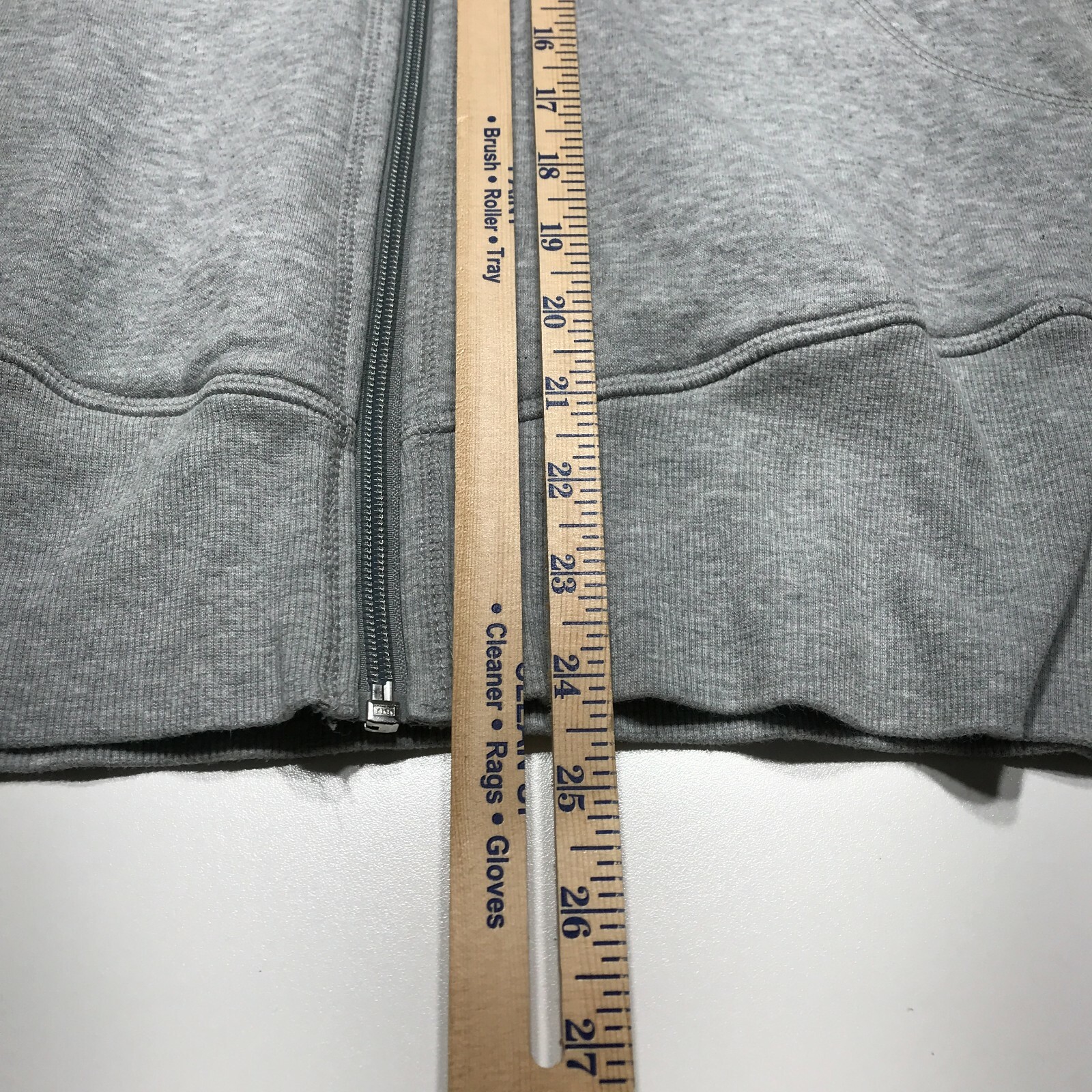 Adidas Jacket Womens Size L Drawstring Hooded Full Zip Applique 2 Front Pockets
