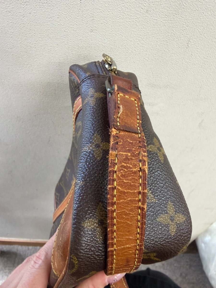LOUIS VUITTON Trocadero 27 Shoulder Bag Monogram Leather Brown M51274 05YH982