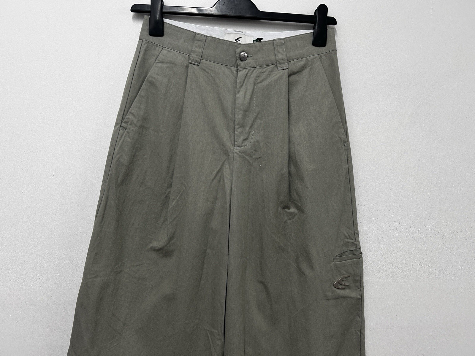 Scuffers Trousers Size 36 Grey Balloon Wide Leg Baggy Pants