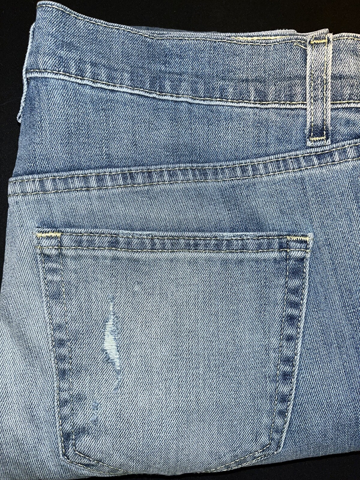 Urban Pipeline Skinny Jeans Teens Size 29 x 30 Blue Cotton Slim Fit Ripped