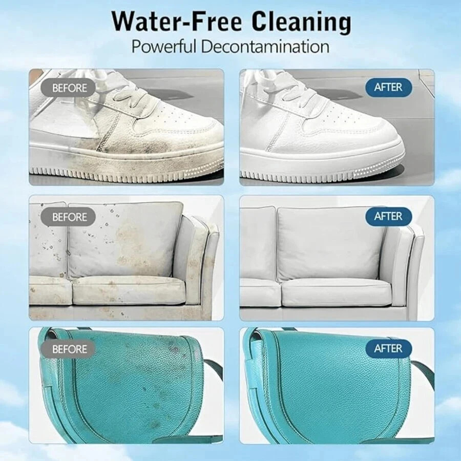 White Shoe Cleaner Paste Multi Purpose Whitening Stain Remover Shoes Bags Car