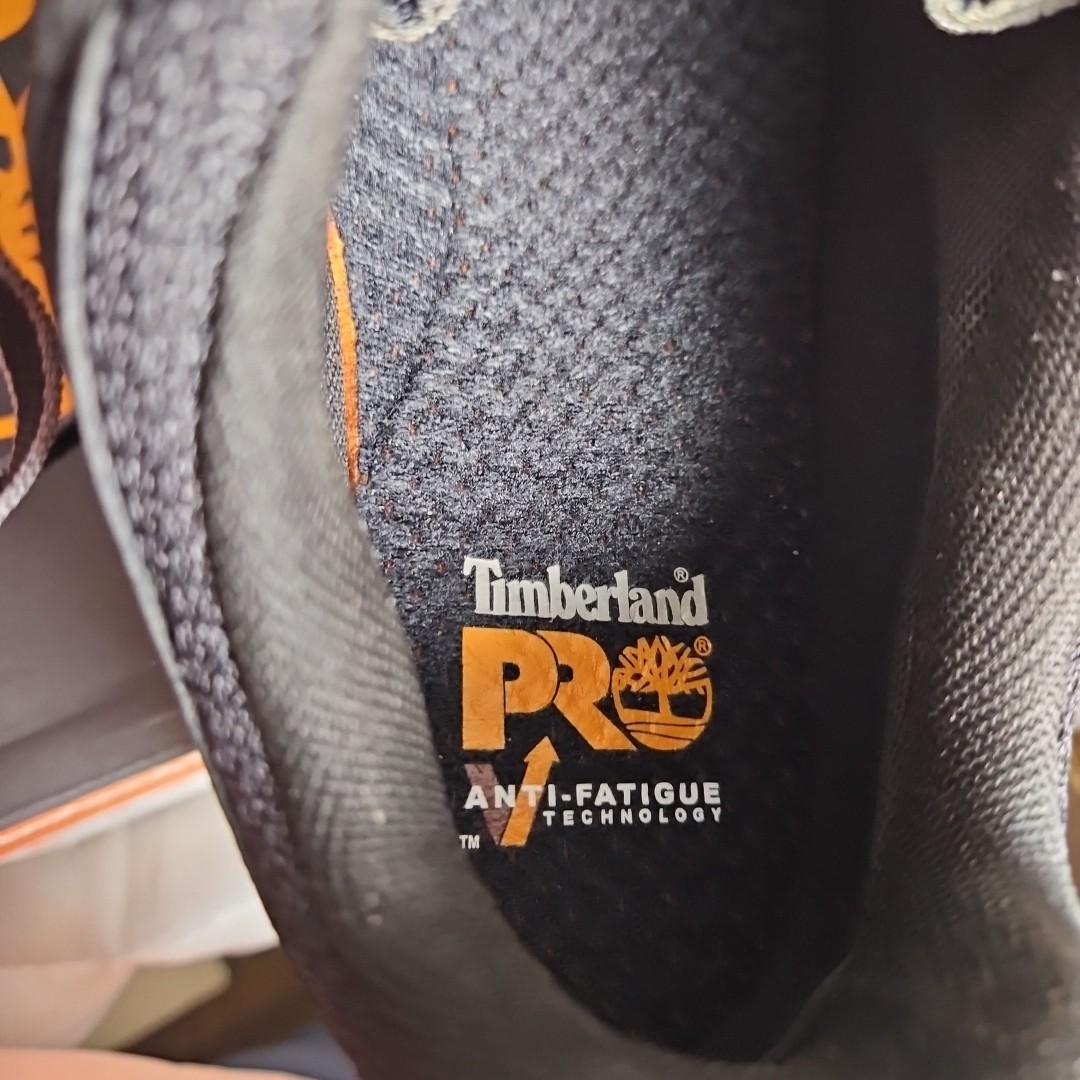 Timberland PRO Powertrain Sport Alloy Toe EH Work Shoes Black Slip Resistant